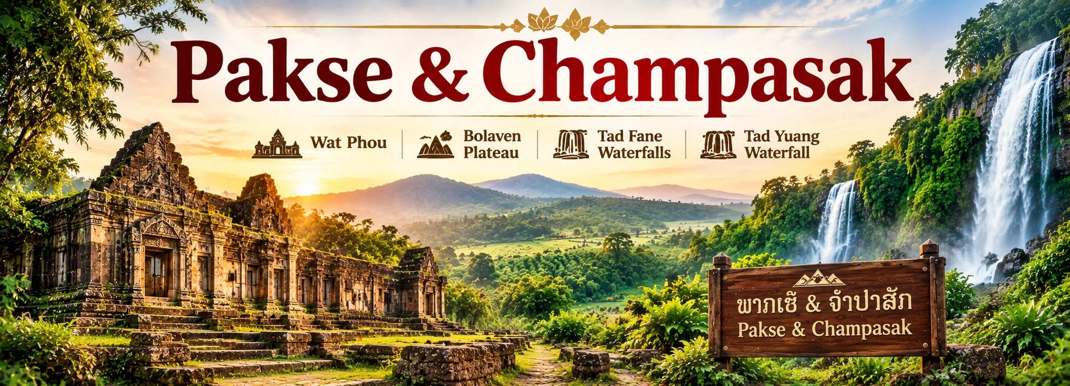 Pakse and Champasak, Laos