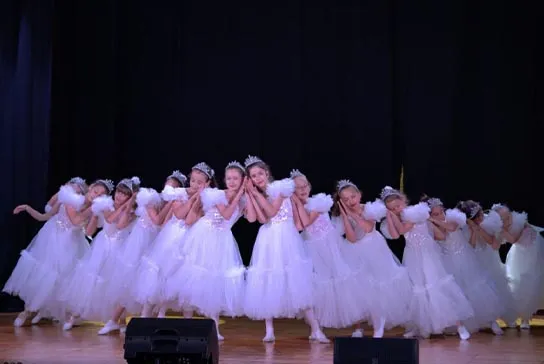 Morska Zvezda Folklore Group from Bulgaria performing traditional Bulgarian folk dance