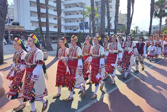 Morska Zvezda Folklore Group showcasing Bulgarian cultural heritage through dance
