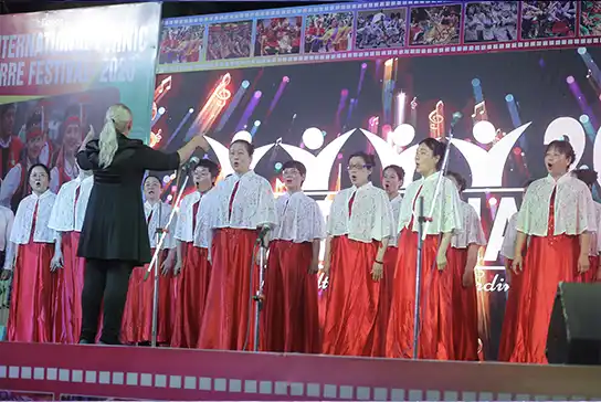 Guangzhou Talent Choir from China performing choral music at IEFF mexico October 2026