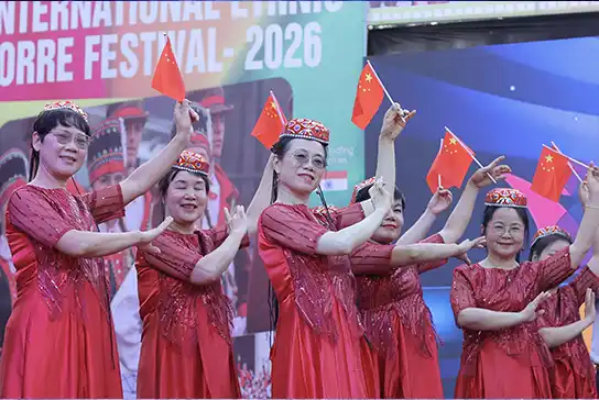 Guangzhou Talent Choir showcasing Chinese cultural heritage through choral performance at IEFF mexico October 2026