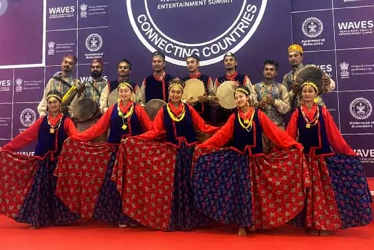 Dynamic Flickers Dance Academy from India performing folk dance at IEFF mexico October 2026