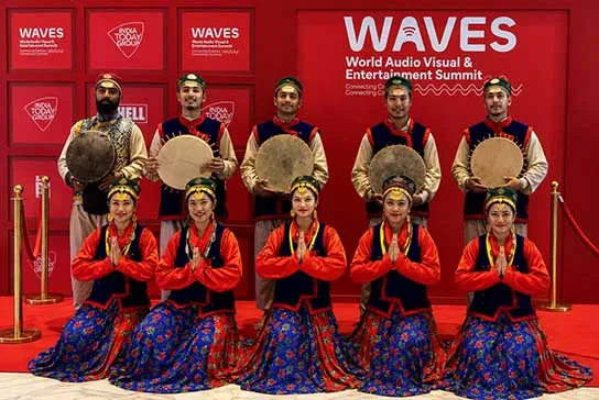 Dynamic Flickers Dance Academy dancers from Sikkim showcasing Indian cultural traditions at IEFF mexico October 2026