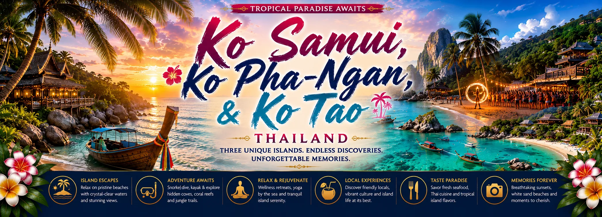 Ko Samui and Ko Pha Ngan, Thailand